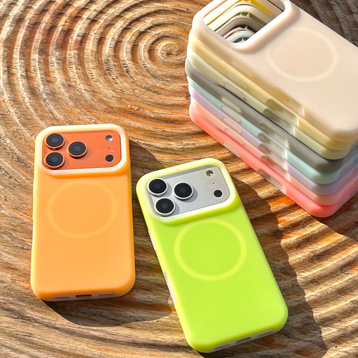

Colorful Jelly Liquid Silicone Magnetic For Magsafe Case For iPhone 17 Air 16 15 14 13 12 11 Pro Max Plus Shockproof Soft Cover