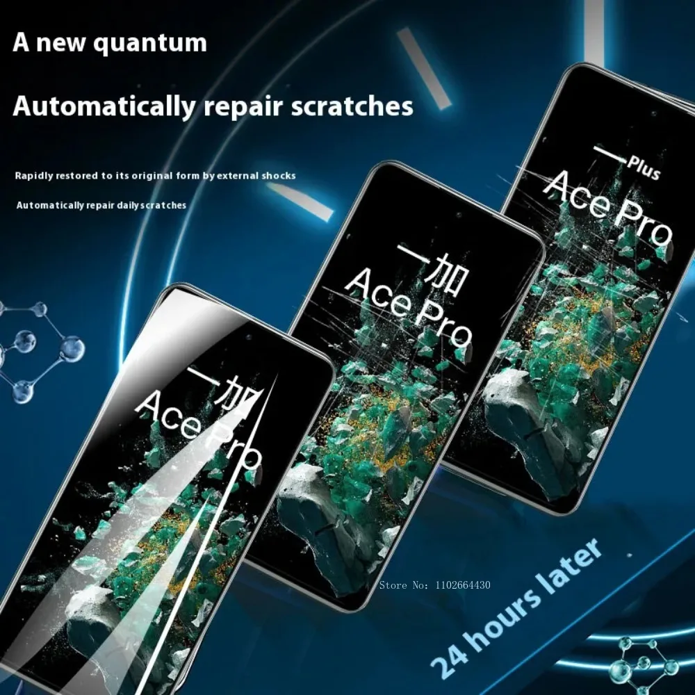 3PCS Matte Hydrogel Film for The Screen Protector for OnePLus 12 8T 9 10 11 Pro Full Cover TPU Protector for OnePLus Nord 2 3 4