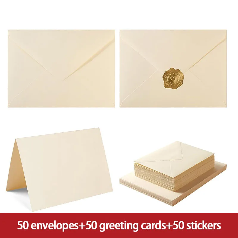 

50 шт./лот 18,4x13,3 см конверт свадебное приглашение 120 г бумажная поздравительная открытка конверт костюм деловые принадлежности благодарность открытки