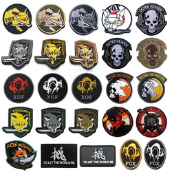 FOXHOUND DOGE HOUND Patch SPECIAL GROUP Metal Gear FORCE Badge For Backpack Jackets Military Patches for Clothing Sewing Clothes