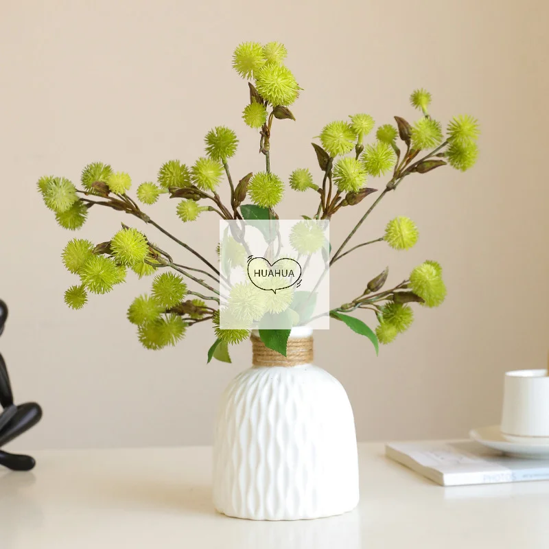 

51cm Artificial Greenery Stem Spiked Fruit Parsley Faux Plant For Home Decor Wedding Flowers DIY Floral Arrangements