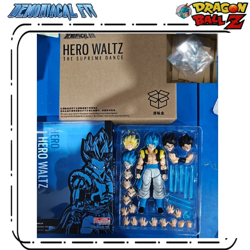 

Demoniacal Fit Gogeta Figure Dragon Ball Z Super Saiyan Blue Hero Waltz Gogeta The Supreme Dance Anime Action Figure Toys Gifts