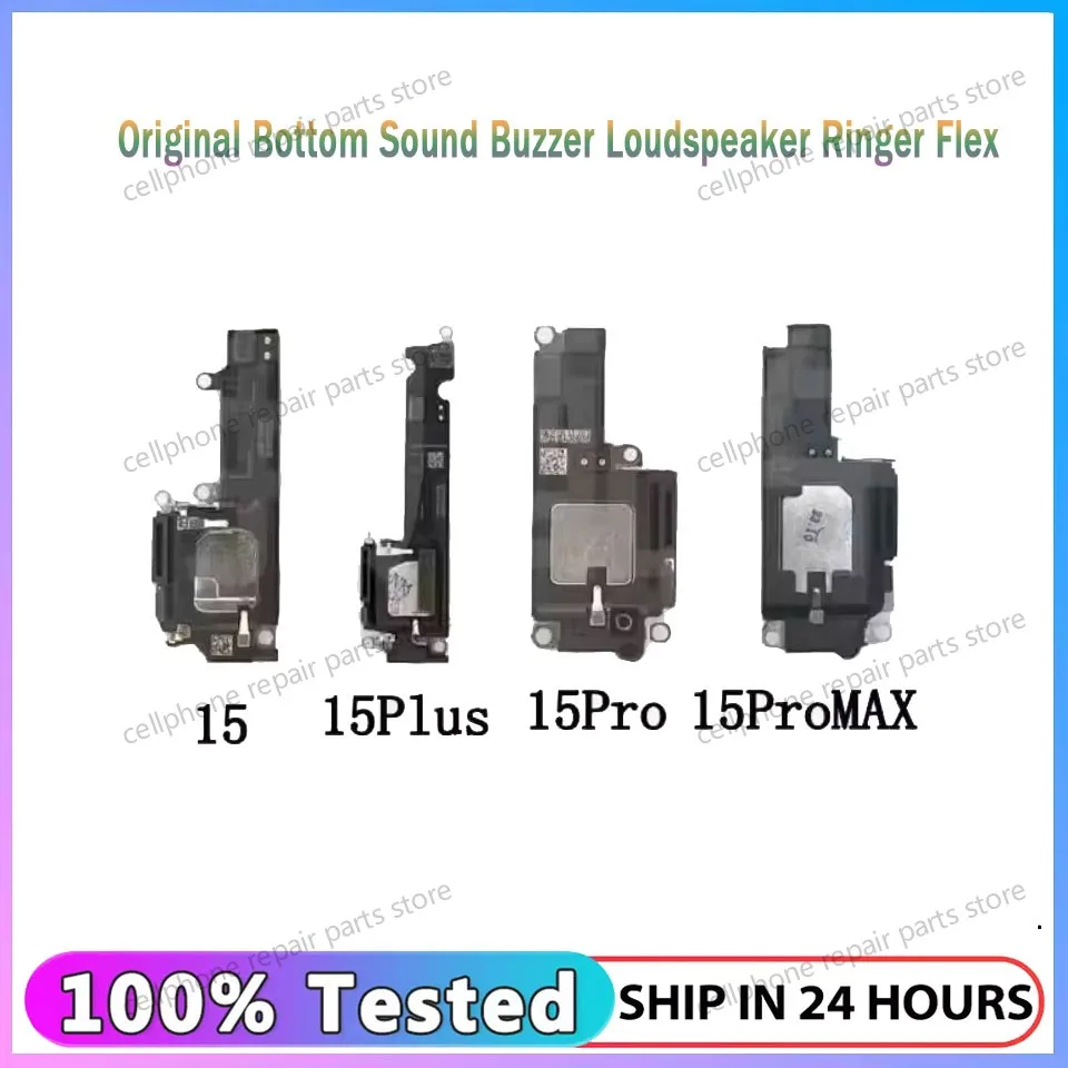 Original Inner Ringer Bottom Buzzer Loud Speaker For iPhone 11 12 13 14 15 Pro Max Mini Plus Replacement Parts