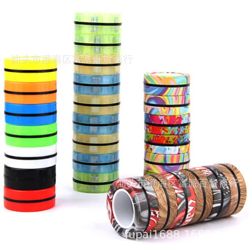 3 pçs anéis magnéticos da ponta do dedo colorido alívio brinquedos conjunto para adulto ímã spinner anti-stress aliviar ansiedade brinquedos para o trabalho