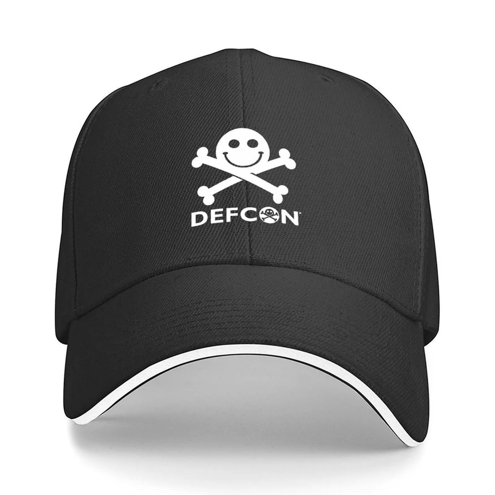 

DEF CON LOGO Baseball Cap black Golf Dropshipping hiking hat Mens Caps Women's
