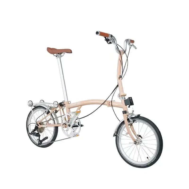 AliExpress NEW Portable Folding Bicycle 20-Inch Wheel 9-Speed Cycling Chromium-Molybdenum Steel Fold Frame Student Bike Woman's Man's Bike