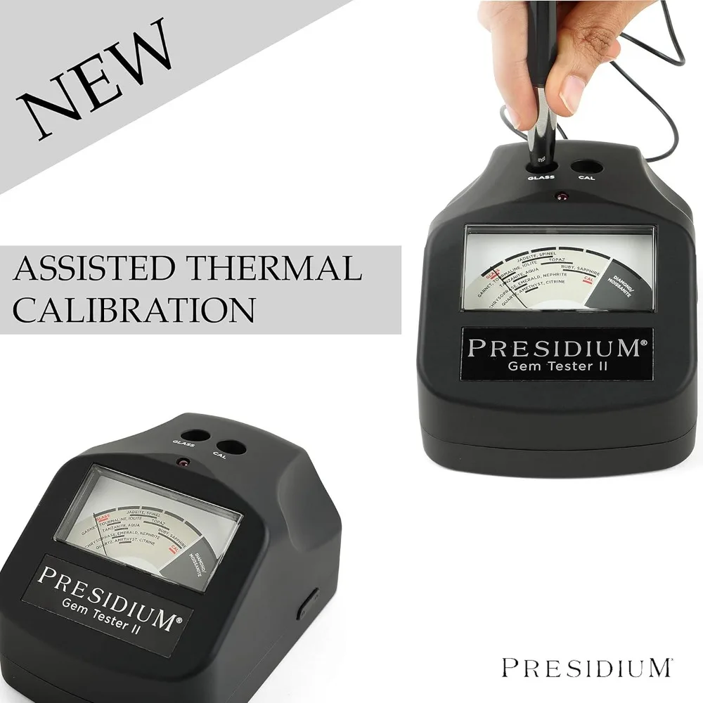 

Instruments Gem Tester Now with Assisted Thermal Calibration for Identifying Diamonds/Moissanites and Common Colored Gemstones