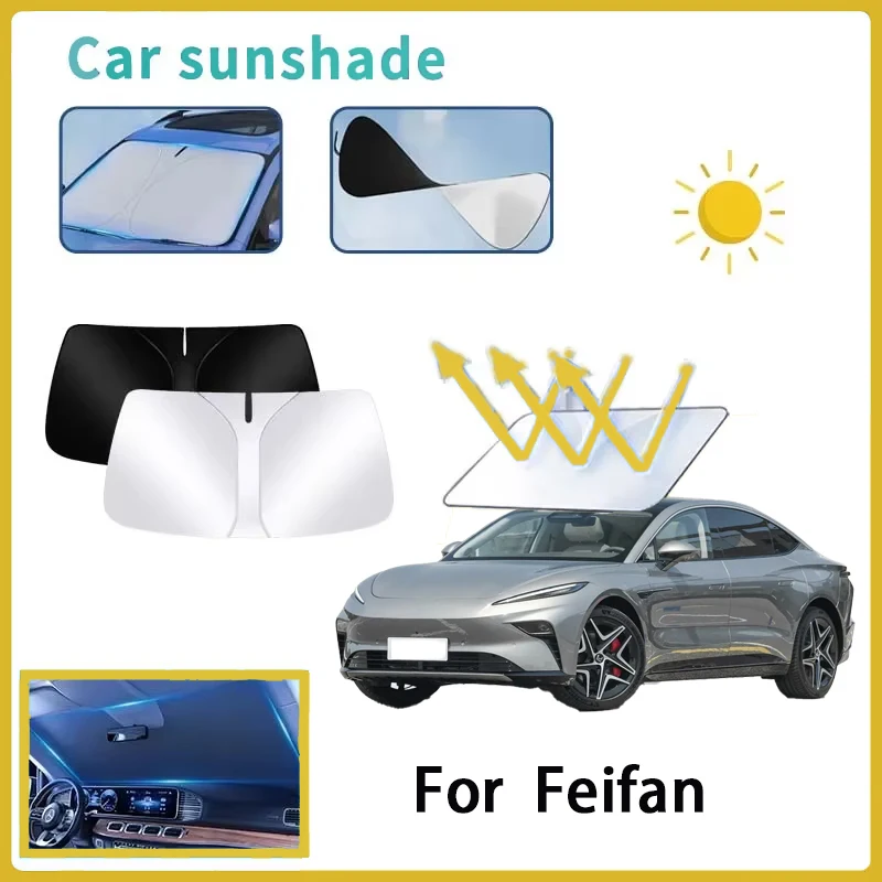 

For 2025 New Feifan F7 R7 ER6 RC7 Car Sunshade Front Windshield Sun Protection Insulation