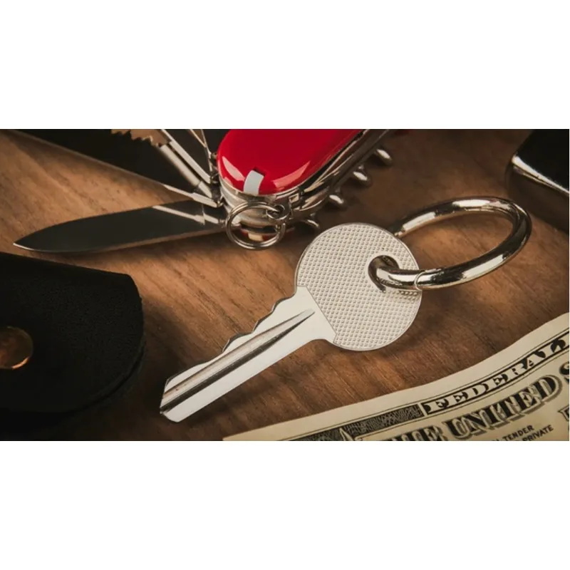 Swiss Key Magic Tricks EDC Keys Gimmick Borrowed Bill Penetration Coin Vanish Zig Zag Key Restoration Close Up Street Magician