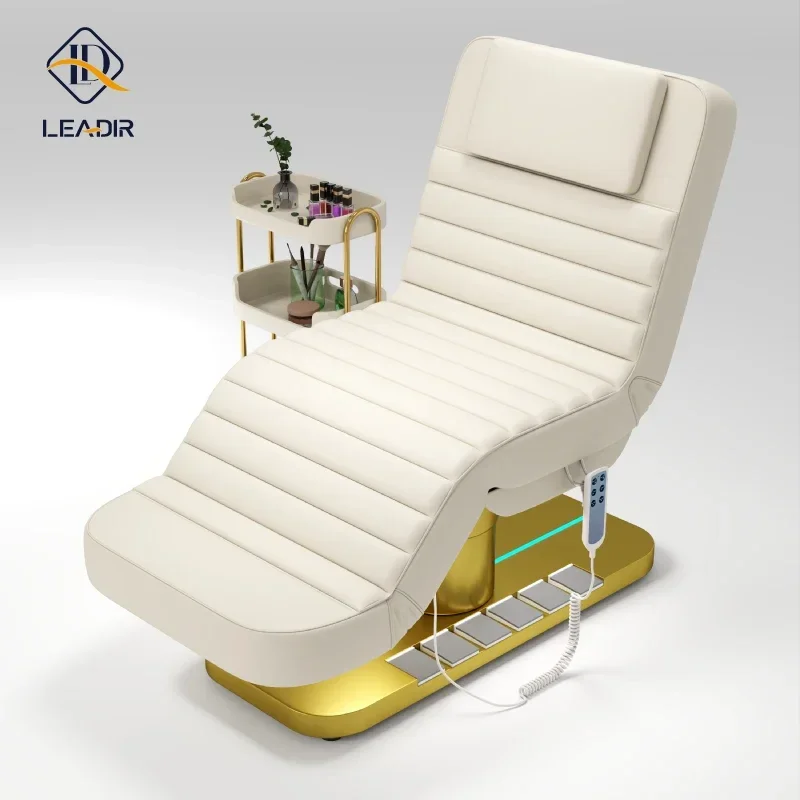 

High Quality Customizable Remote Control Luxury Spa Massage Bed Electric Facial Bed Lash Recliner Chair For Tattoo