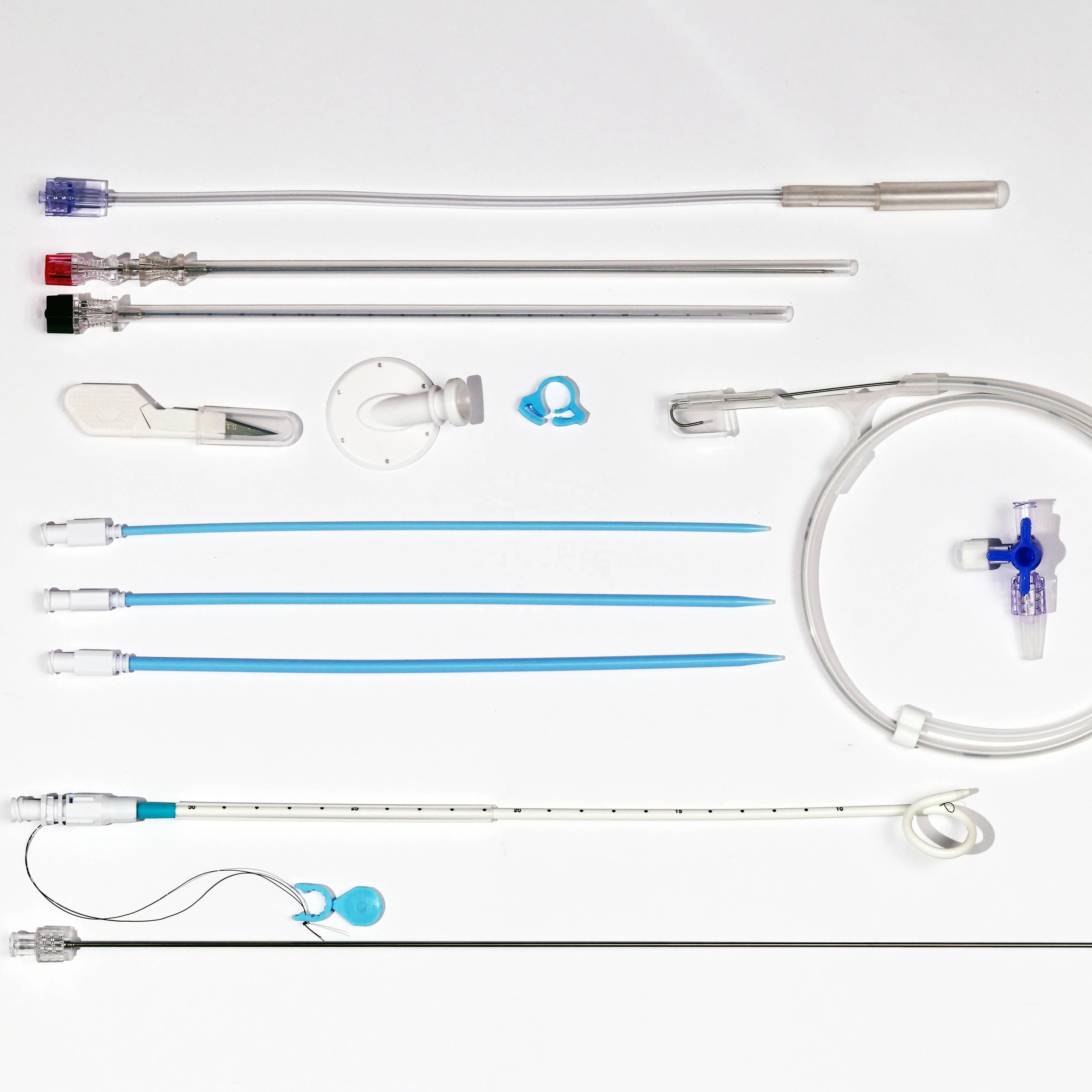 tianck medical biliary percutaneous multi-purpose locking loop renal drainage catheter nephrostomy catheter