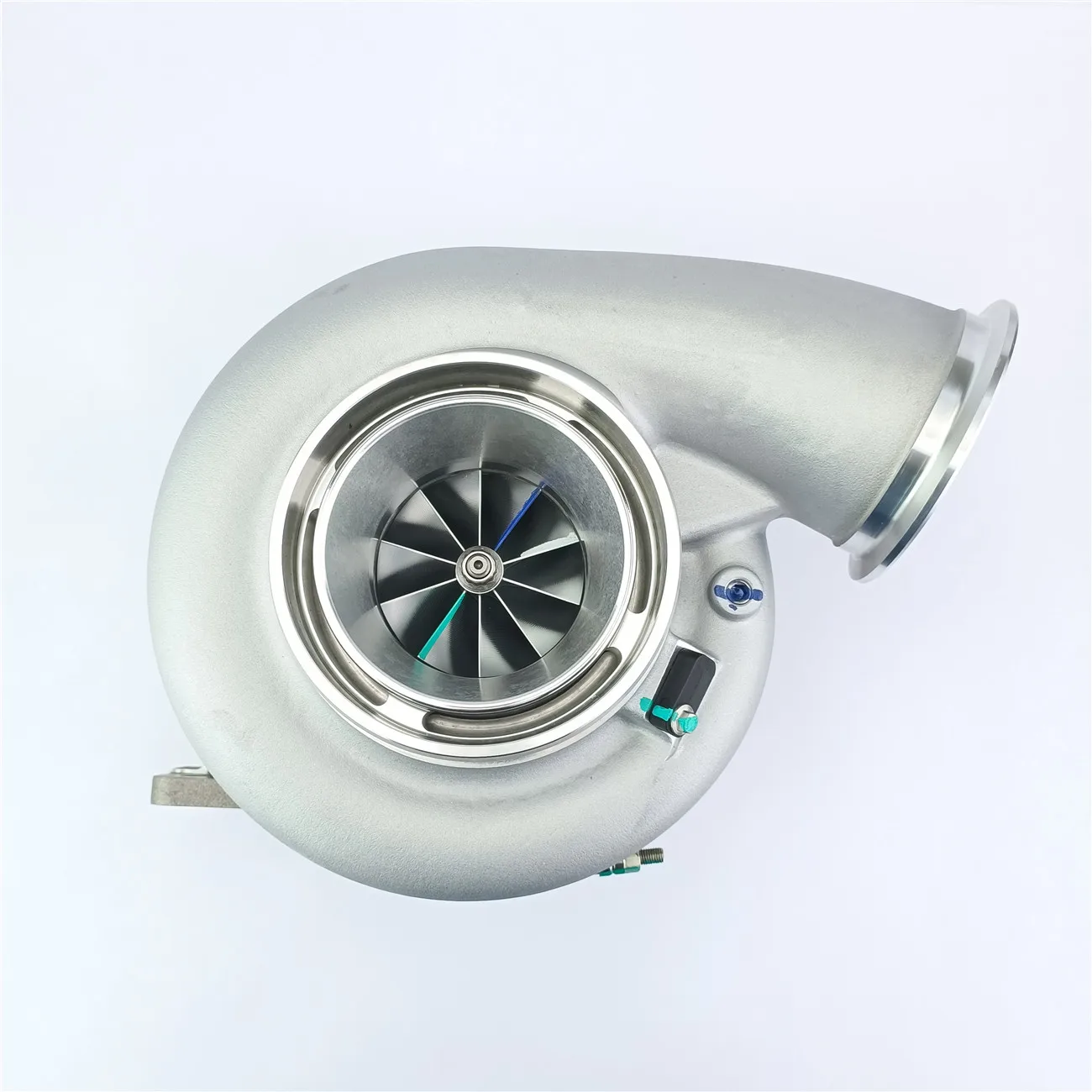 New Upgrade G42-1200 757707-0014 Ceramic Dual Ball Bearing Compressor Turbocharger Kit AR 1.01 T4 Divided V-band 1200HP