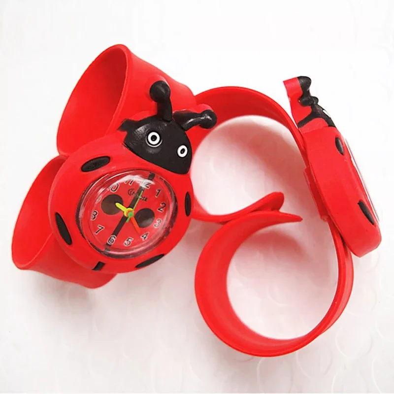 Cartoon Children Watches Baby Learn Time Toys Clock 1-15 Year Old Kids Bracelet Girls Boys Watches Birthday Gift