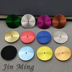 28.5mm Sterile Blank Watch Dial Black Sliver Gold Blue Green Purple Red Grey Faces For NH35/ NH36/ Movement DIY Accessories