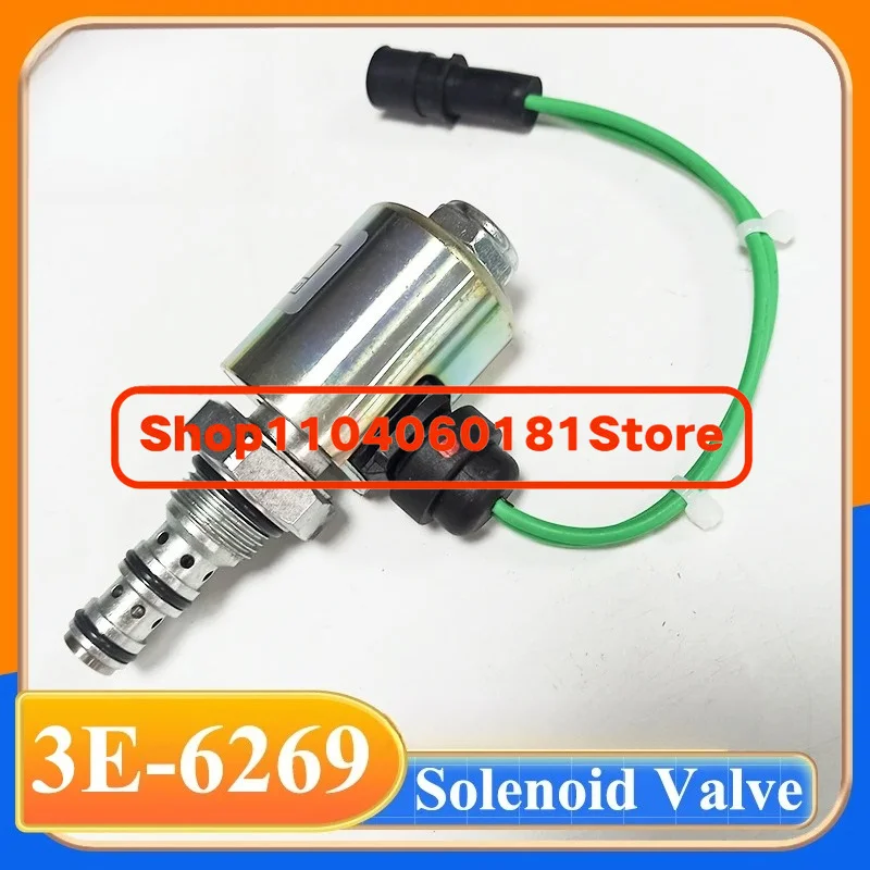 3E-6269 3E6269 Solenoid Valve for Engines 3114 3116 3126 3406 3406B 3406C C15 Loaders 910E 910F 918F 924F 928G