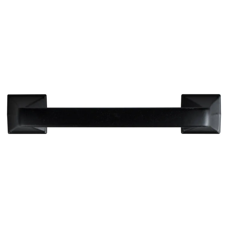 Jingmao Cabinet Zinc Alloy Black Furniture American Handle Accessories Handle Wardrobe Drawer Hole Distance 96mm