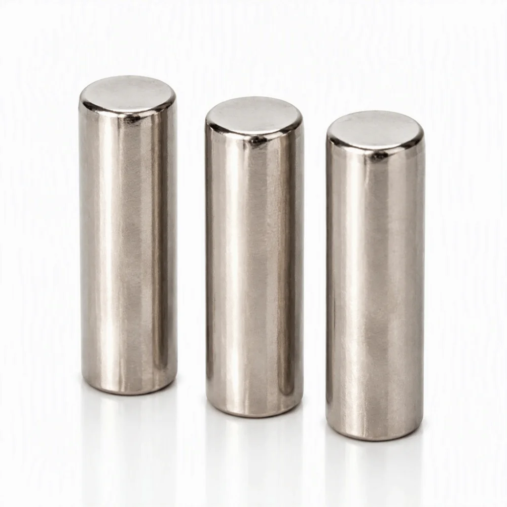 24PCS 15mm/0.59in, 18mm/0.71in Guitar Pickup Magnet Metal Silver Pickup Replacement Parts Magnet Slug Rods For Electric Guitar