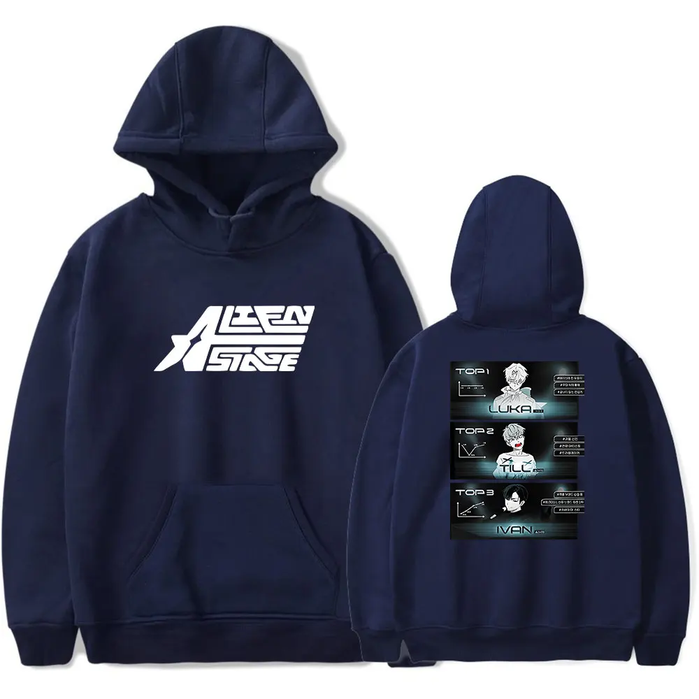 Толстовки с капюшоном Alien Stage Merch для мужчин и женщин, повседневная одежда с принтом
