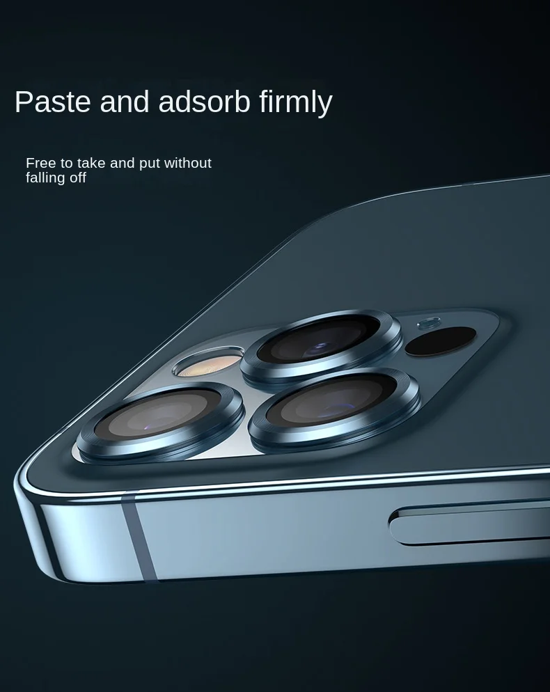 Kameraobjektiv-Schutzglas für iPhone 14 13 12 11 Pro Max Objektiv Metallringschutz auf iPhone 12 13 Mini 14Plus 14Pro Max Film – Detail 14