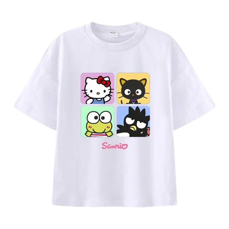 Children's T-shirt Soft Cute Healing Pudding Dog Pure Cotton