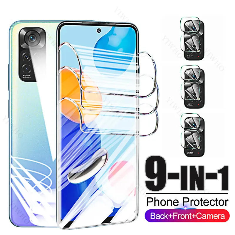 Front Back Hydrogel Film for Xiaomi Redmi Note 11 11E 11T Pro Plus 4G 5G Screen Protectors Camera Glass for Redmi 11e 11t 11Tpro