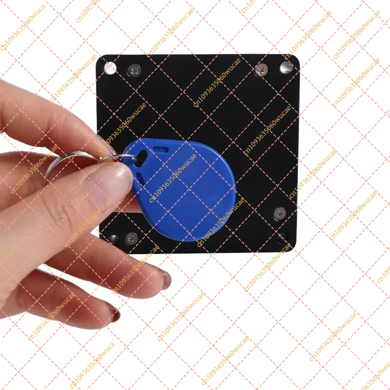 RFID IC Card Electronic Smart Drawer Lock Invisible Hidden Cabinet Lock Easy Install Double Door Safety Lock