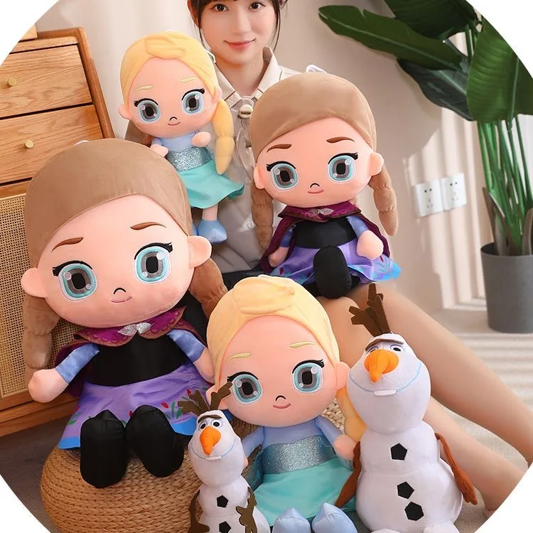 

New Disney Cartoon cute frozen elsa anna plush toys Stuffed Plush Toys Kids Birthday Gift