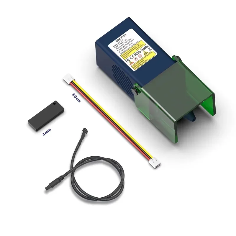 B12 Laser Module Laser Engraving And Cutting TTL Module On Hundreds Of Materials For More Professional DIY Enjoyment