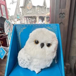 2024 New Arrival: Beijing Movie Park's Hedwig Owl Station Shoulder Interactive Voice-Activated Snowy Owl Toy