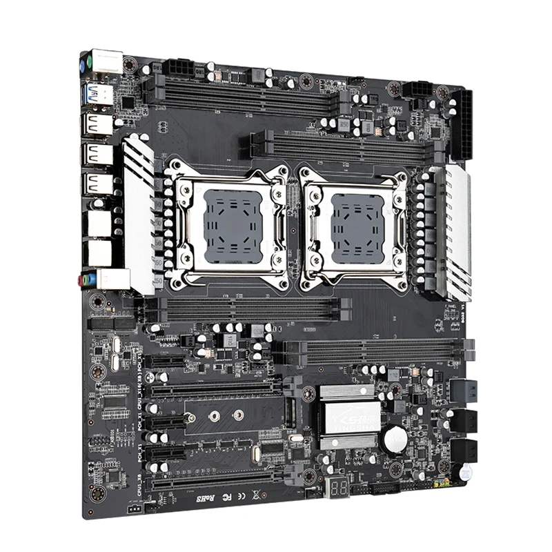 X79 Dual-S8 For Jingsha Computer Motherboard Desktop Supports Three Generations Of Memory 2011 Pin Studio Game