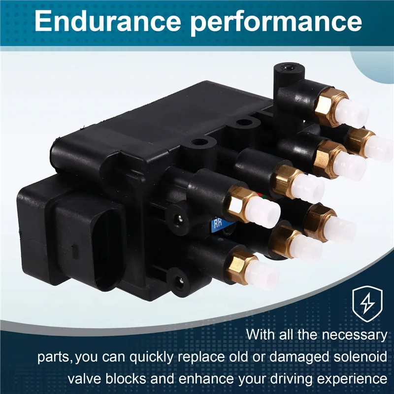 

AASS-Air Suspension Compressor Pump Solenoid Valve Block Solenoid Valve Block Q7