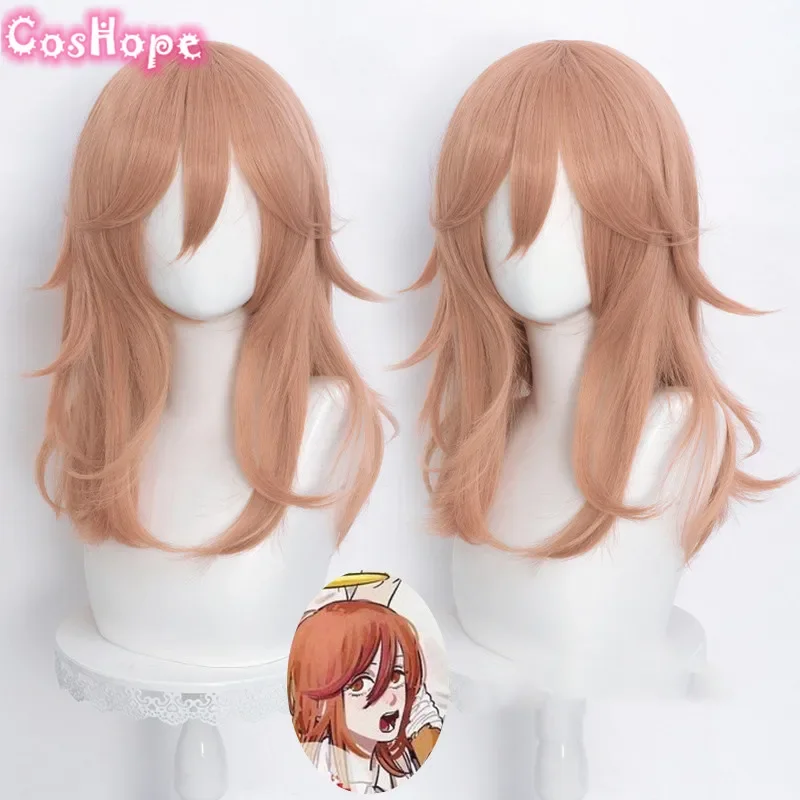 Angel Devil Cosplay Wig 50cm Wig Light Dark Orange Wig Cosplay Anime Cosplay Wigs Heat Resistant Synthetic Wigs