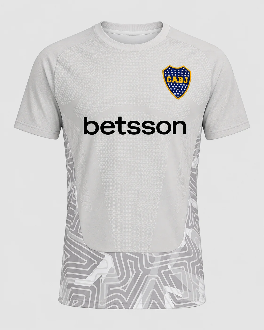 Boca Juniors 26-27 Heim-Fußballtrikot Blau Gelb Herren Rundhals Kurzarm Fan-Match – Detail 5