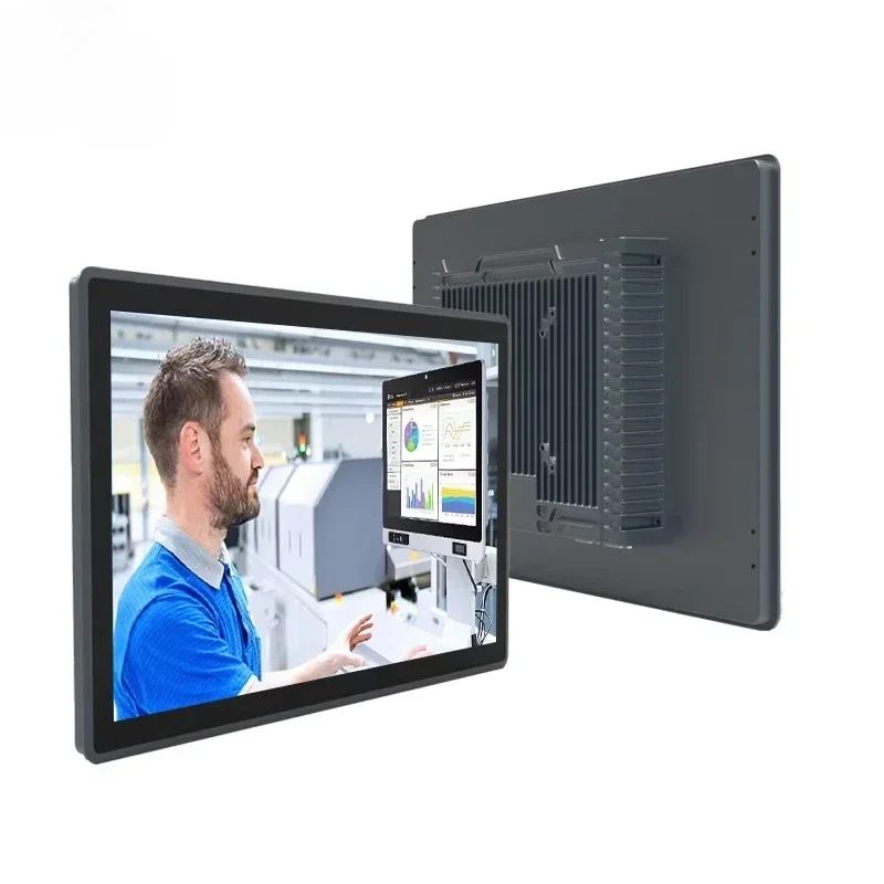 IP65 Waterproof Touch Screen All-in-One Industrial Panel PC 12-21.5 Inch Fanless Embedded Computer I3/I5/I7 1920x1080 Stock