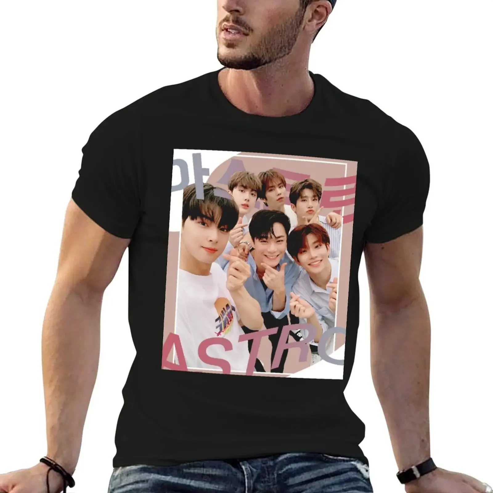 

Astro Selca OT6 T-Shirt heavyweights anime figures tees anime t shirts black t-shirts for men