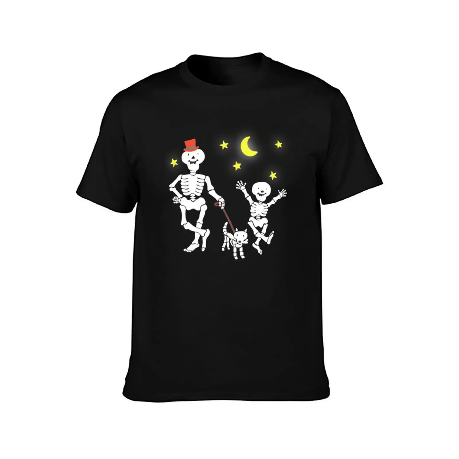 Funny Bones Retro 80s 90s TV Cartoon Design T-Shirt Comfortable Workout Short Sleeve Shirt T-Shirt