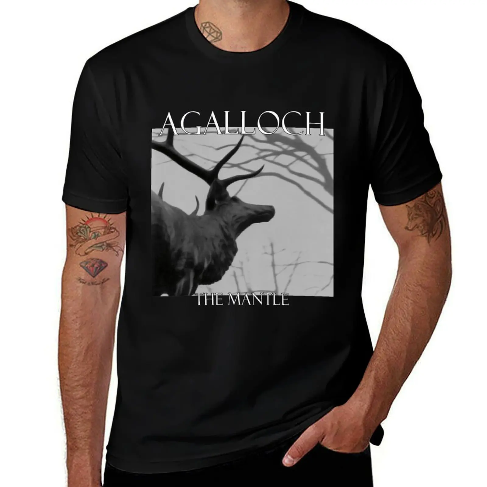 metal ekstrim Amerika - Agalloch Essential . T-Shirt Casual Lightweight Short Sleeve Top T-Shirt