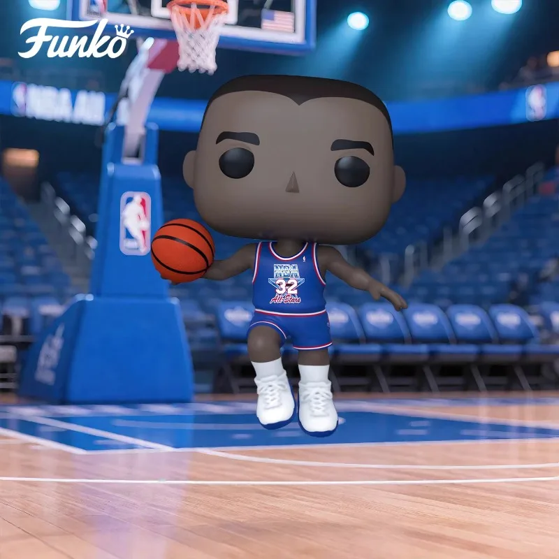 

Genuine Edition FUNKO POP NBA Los Angeles Lakers: Magic Johnson Action Desktop Decoration Ornament Model Toys Collectible Model