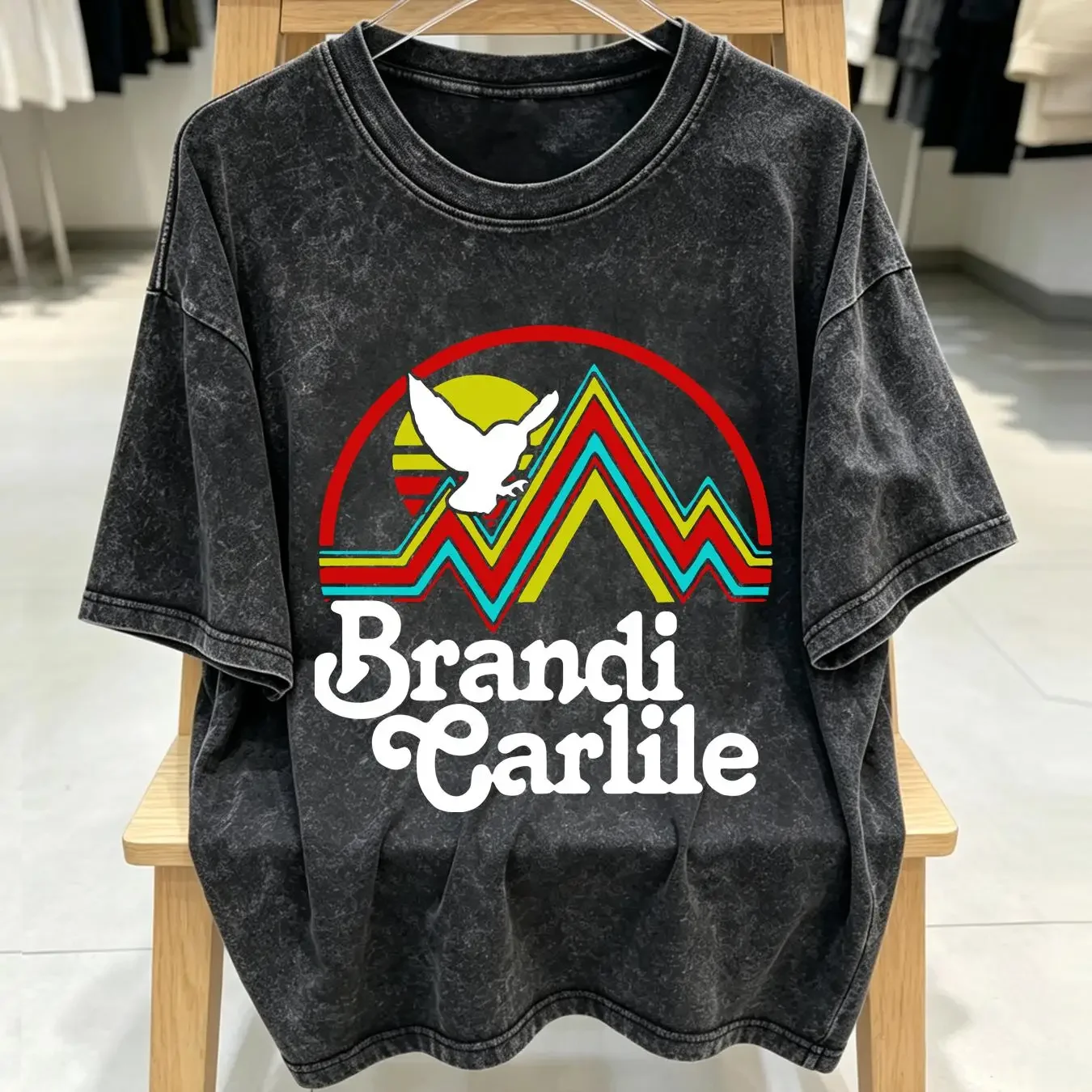washed T Shirt Vintage Brandi Carlile All size S to 5XL LL650 long or short sleeves vintage Washed Slightly Unisex Versatile