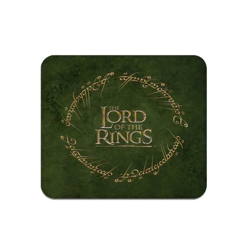 

L-Lord Of The Rings Mouse Pad Offices Accessories Gaming Small Mousepad Desk Mat Office Rug Gamer Mats Anime Gadgets Computer M