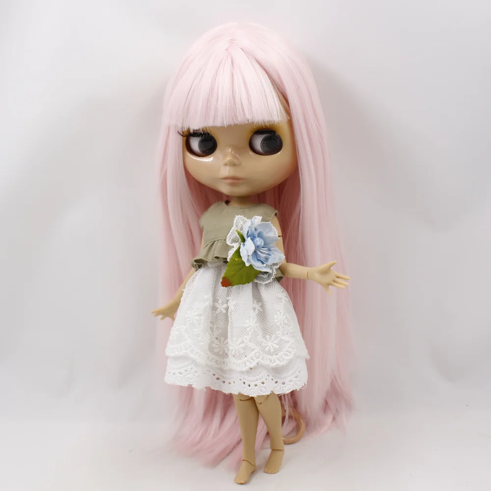 ICY DBS-Muñeca Blyth de tono de piel rosa claro, pelo liso y suave, cuerpo Azone, 1/6, 30cm, 280BL1096, fortune days