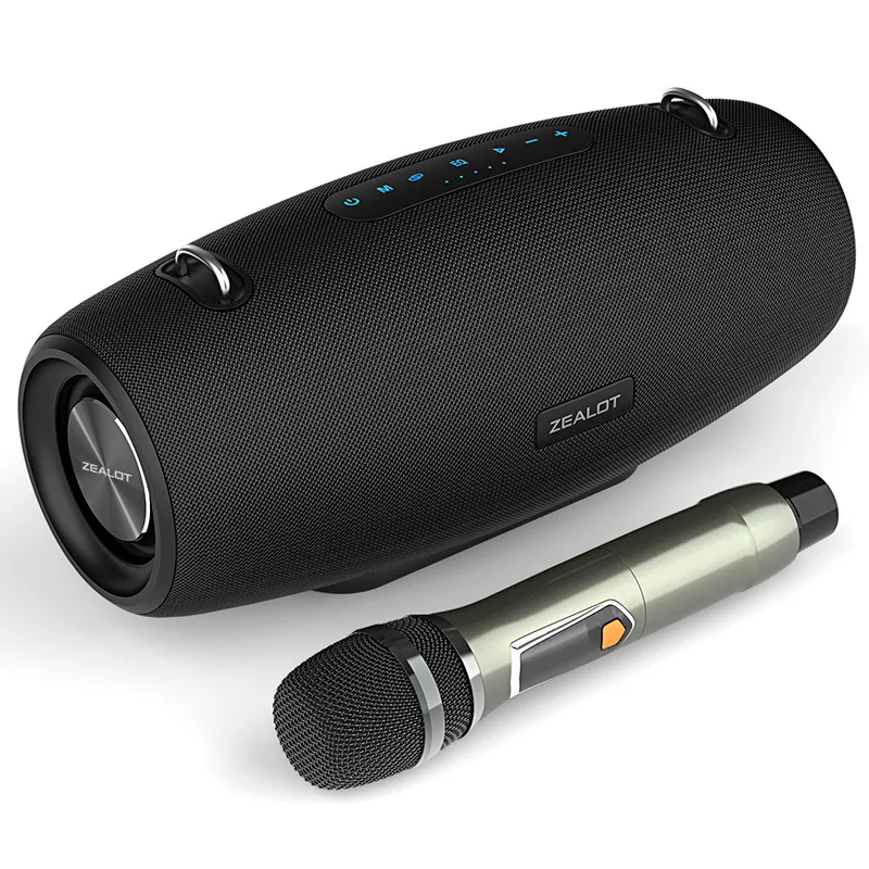 High-Power S67 for  Speaker 60W Portable Subwoofer with RGB for Outdoor Karaoke Square Dance & Audio-for Enthusiasts