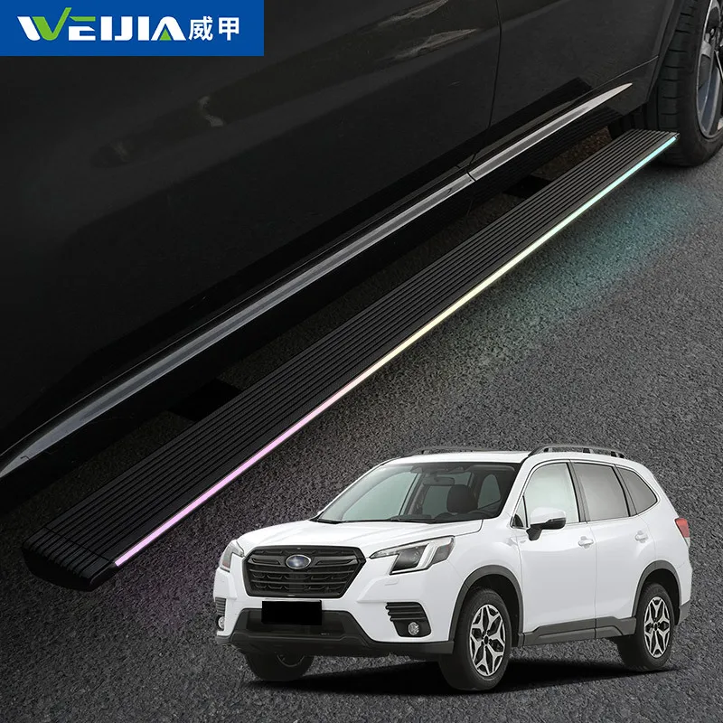 

Suitable for Weijia electric pedal is suitable for SPA/Lu Forester automatic telescopic welcome foot pedal with light smart peda