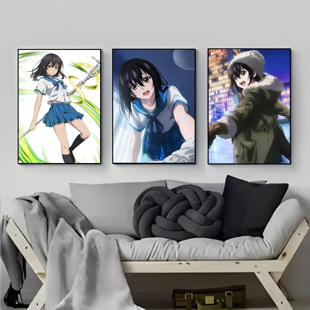 Anime Fantasy S-Strike The Blood Poster Elegant Indoor Artwork Design & Contemporary Home Decor