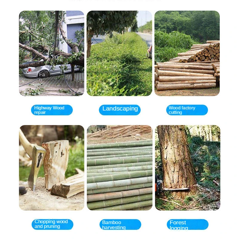 Motosserra portátil de alta potência, 20 polegadas, 8500W, multifuncional, Gasolina, Logging