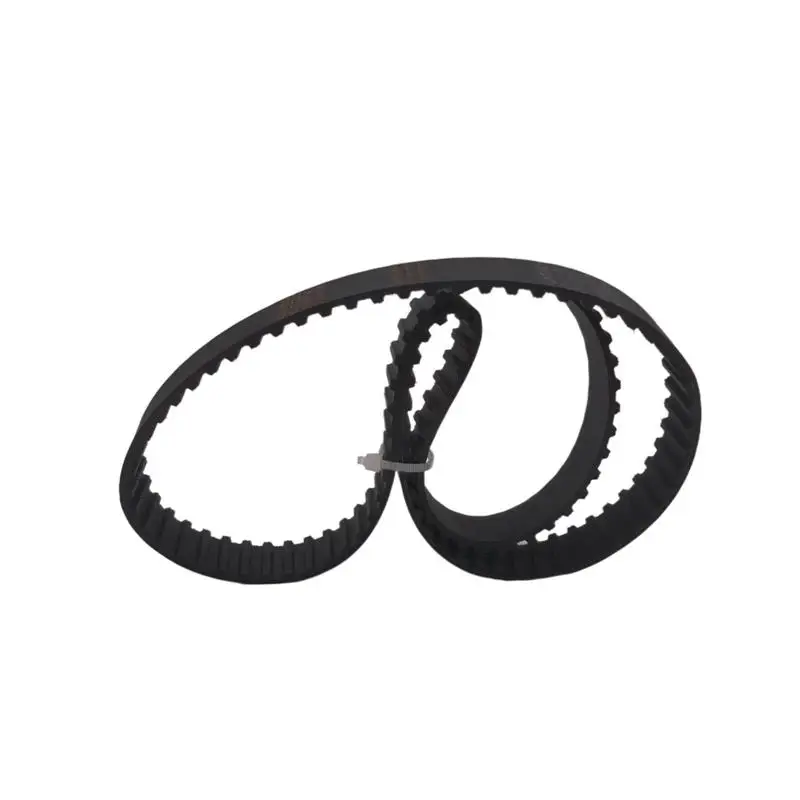 T2.5 860 Timing Belt Width 9mm 12mm 10mm Length 860mm Pitch 2.5mm Rubber Neoprene Fiberglass T2.5 Synchronous Pulley Belt