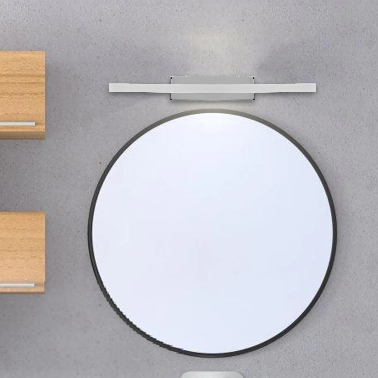 

1pc Led Mirror Front Light White Simple Long Strip Wall Lamp For Bathroom Display Hotel Wardrobe Toilet Beauty