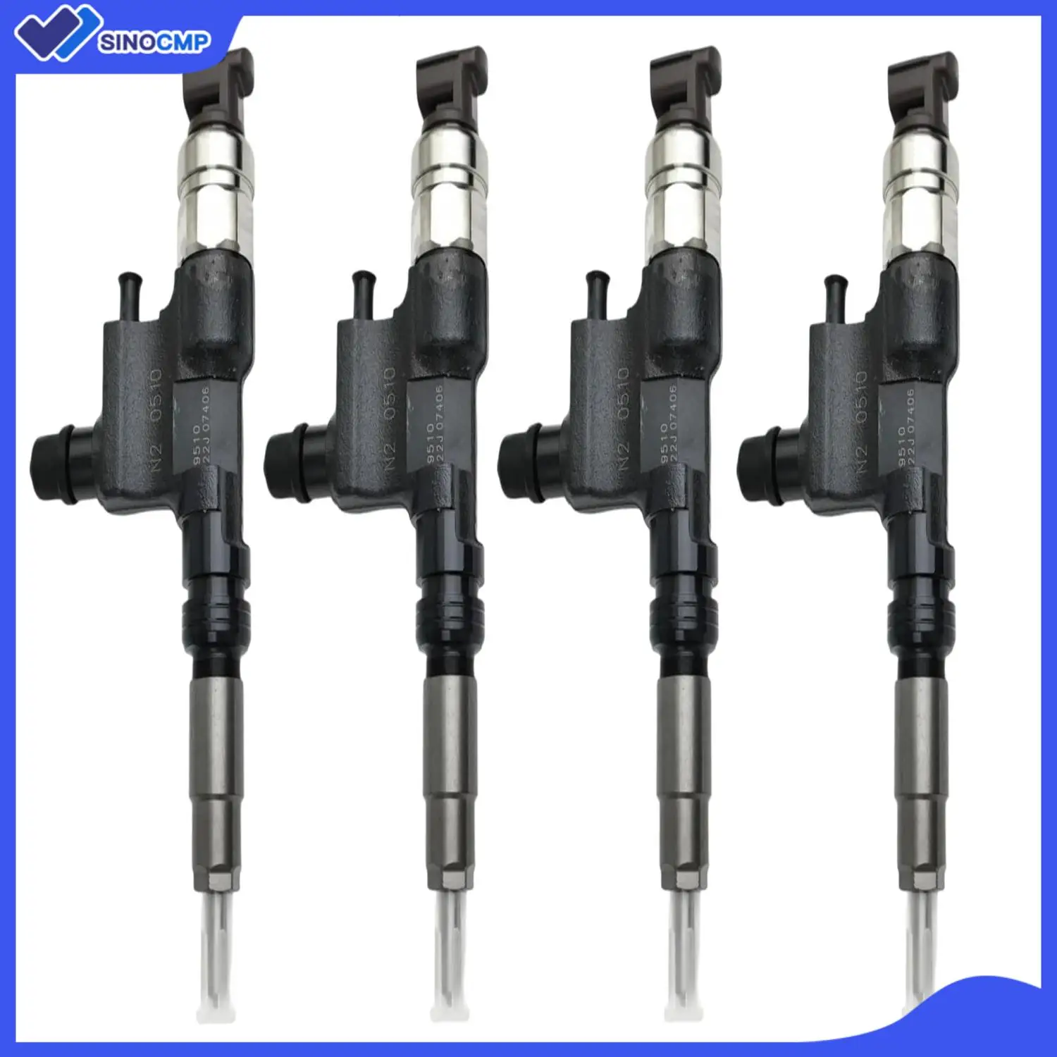 

4pcs 095000-9510 095000-6521 Common Rail Fuel Injector For Denso Accessories