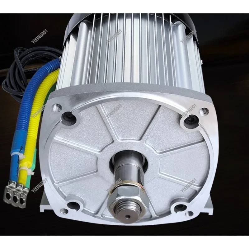 2200W High-Speed DC Brushless Motor for Electric Motorcycle Tricycle Modification 60V/72V High-Power Fit
