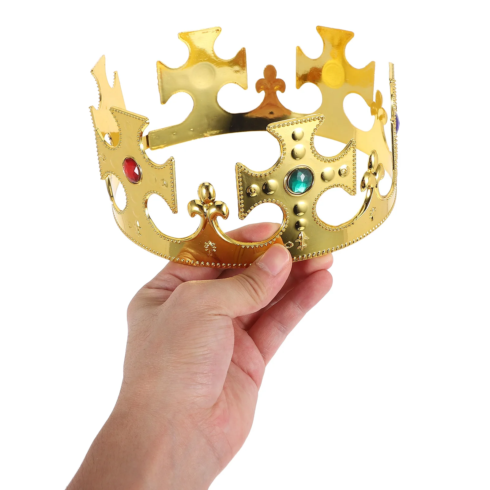 

2 Pcs Birthday Crown Prince Party Tiaras Halloween Crowns Kids Toddler Child The